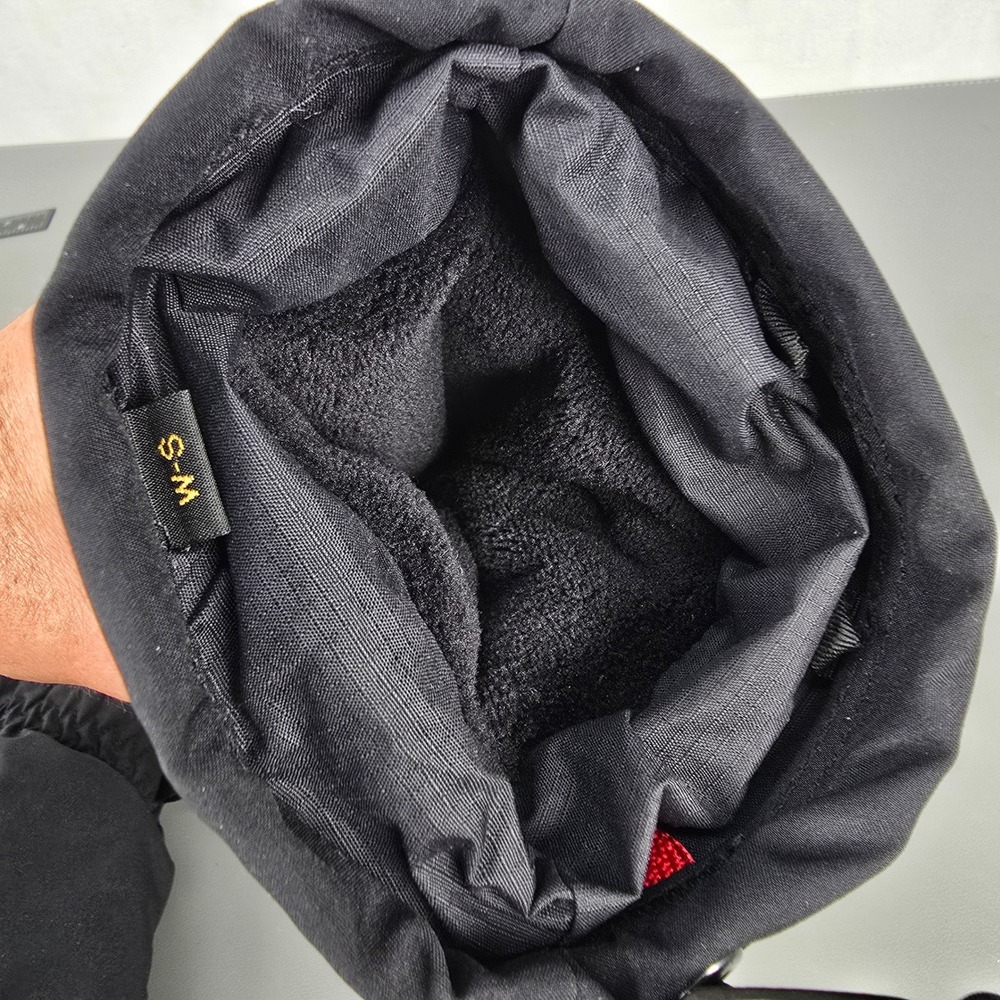 Marmot Primaloft Insulated Mittens Black Leather Palm Winter Snow Gloves Women S - Picture 10 of 15